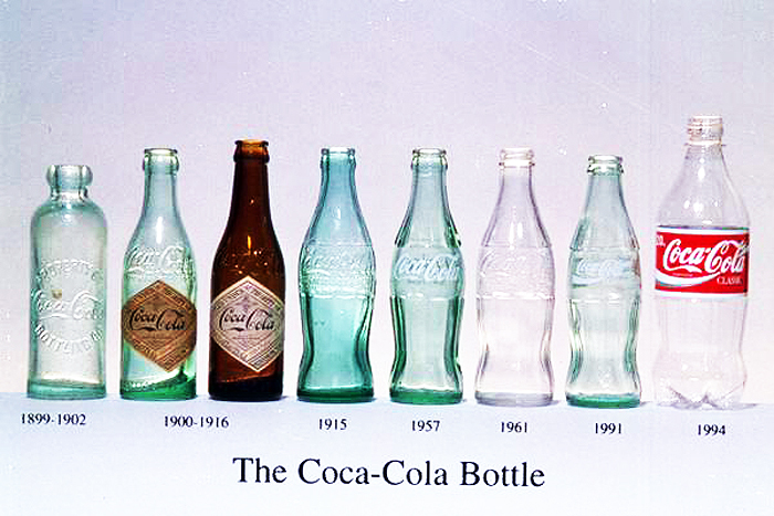 可口可乐：玻璃瓶的进化史