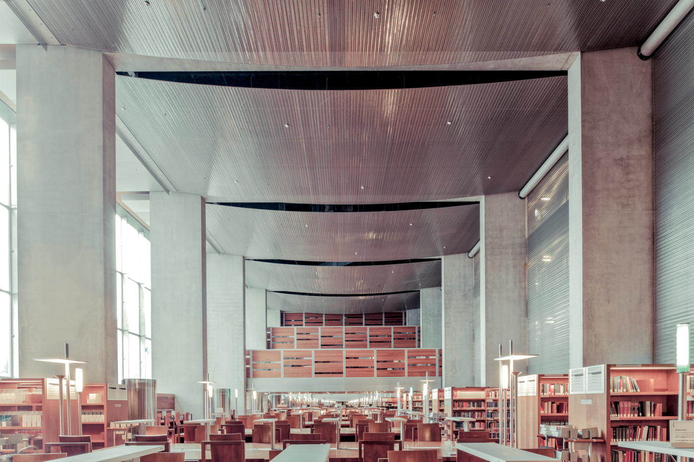 The Bibliothèque nationale de France, Site François-Mitterrand, Paris, 2012